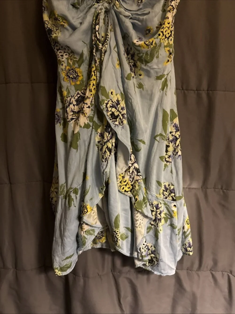 Free People Womens Multicolor Sleeveless Short Mini Dress Size Small
